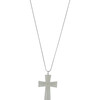 Hilla Cross Pendant, Gold - Necklaces - 1 - thumbnail