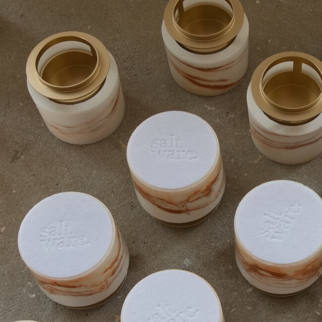 Orra Candle Holders, Gold - Menorahs & Candles - 5