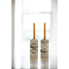 Meorrot Hanukkah Menorah, Silver - Menorahs & Candles - 6
