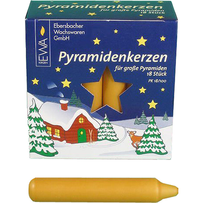 German Candle for Pyramids, Natural - Lighting - 2