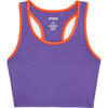 Women's Amber Airweight Bralette, Iris/Madarin - Bras - 1 - thumbnail