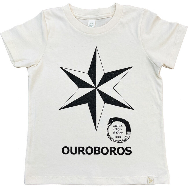 Ouroboros Star Crew Tee, Natural