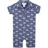 Collared Romper, Tigers - Rompers - 1 - thumbnail