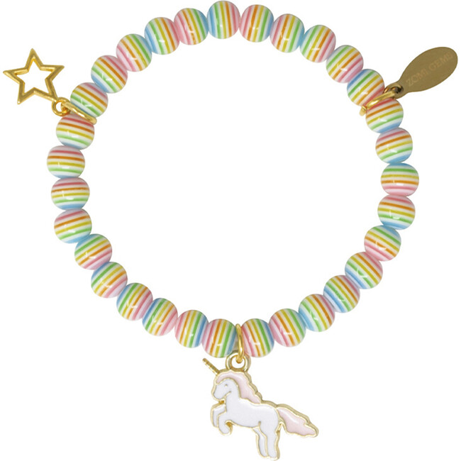 Rainbow Flying Unicorn Bracelet
