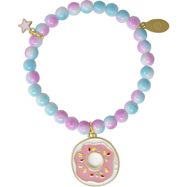 Pink & Blue Donut Bracelet - Bracelets - 1