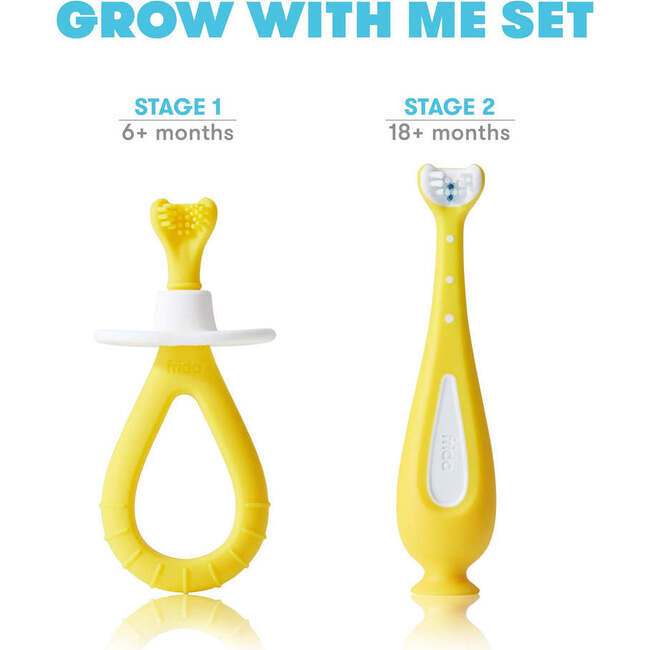 Grow-With-Me Training Toothbrush Set