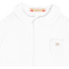 Pyjama Velours Basic, White - Pajamas - 3