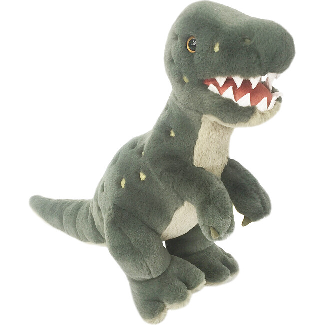 Bruno The T-rex Dino Plush Toy, Green - Plush - 1 - zoom