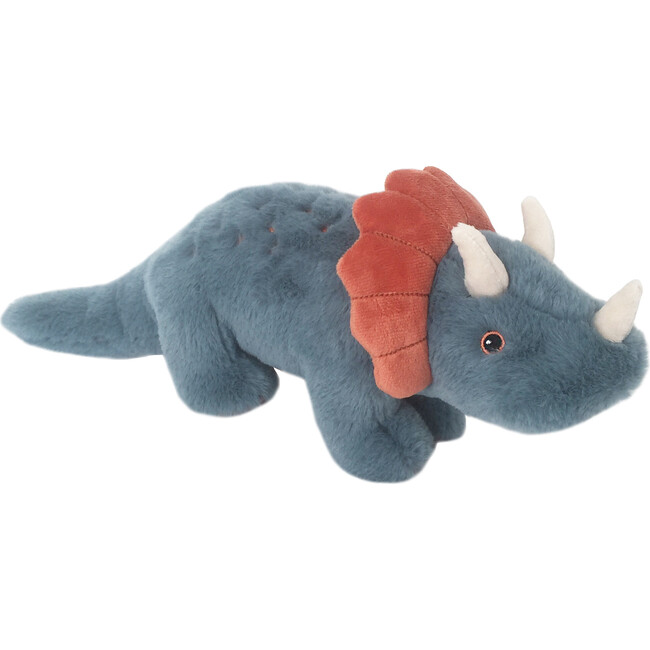 Blu The Triceratops Dino Plush Toy, Blue