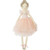Belle Ballerina Doll, Pink - Soft Dolls - 1 - thumbnail