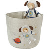 Astro Dog Toy Bin, Gray - Storage - 2 - thumbnail