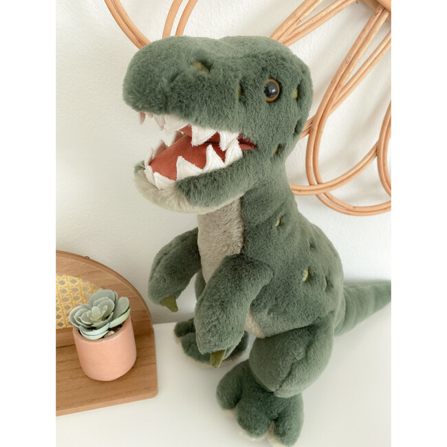 Bruno The T-rex Dino Plush Toy, Green