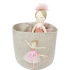 Ballerina Toy Bin, Gray - Storage - 3