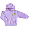 Kids Hand Dyed Hoodie, Purple Mermaid - Sweatshirts - 1 - thumbnail