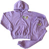 Adult Hand Dyed Hoodie, Purple Mermaid - Sweatshirts - 2 - thumbnail