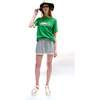 The Women's Short, White/Green/Grape - Tees - 5