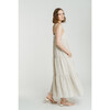 Women's Strappy Tiered Maxi, Natural - Dresses - 2 - thumbnail