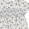 Arabella Rose Smocked Dress, Blue Rose Floral - Dresses - 4
