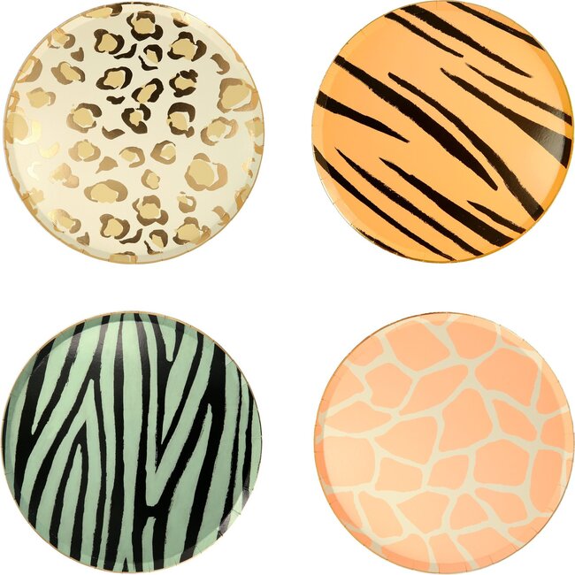 Safari Animal Print Side Plates