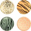 Safari Animal Print Side Plates - Tableware - 1 - thumbnail