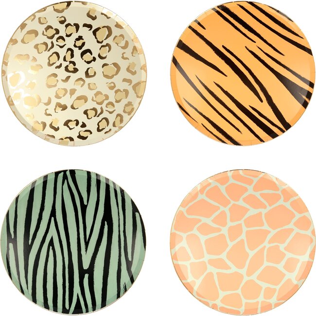 Safari Animal Print Dinner Plates