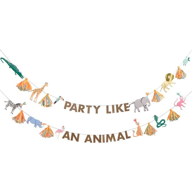 Safari Animals Large Garland - Garlands - 3