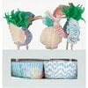 Mermaid Cupcake Kit - Party Accessories - 1 - thumbnail