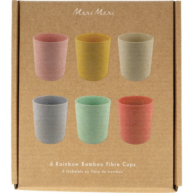 Mixed Set Bamboo Fibre Cups - Drinkware - 5