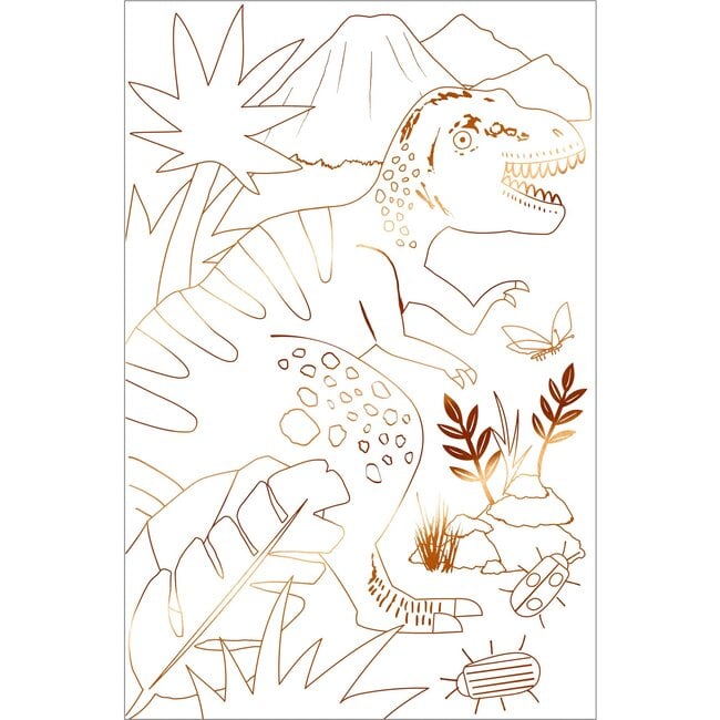 Dinosaur Kingdom Coloring Posters (US) - Favors - 3