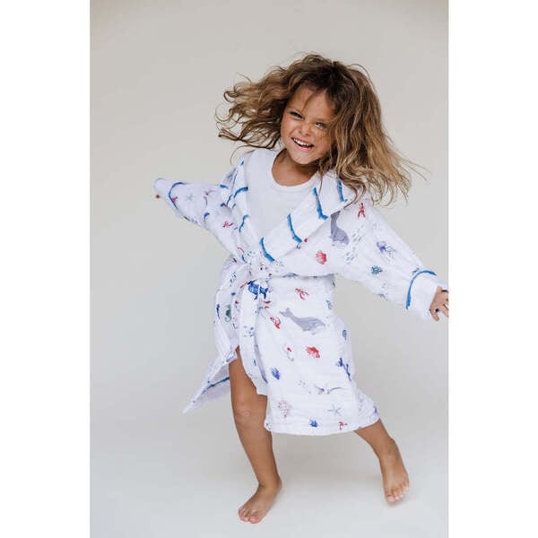 Joules boys hotsell dressing gown