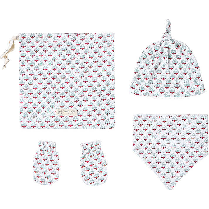 Certified Organic Handmade Newborn Baby Essential Giftset, Miami - Mixed Gift Sets - 1