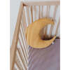 Handmade Decorative Nursery Moon Cushion/Pillow, Mustard - Pillows - 3