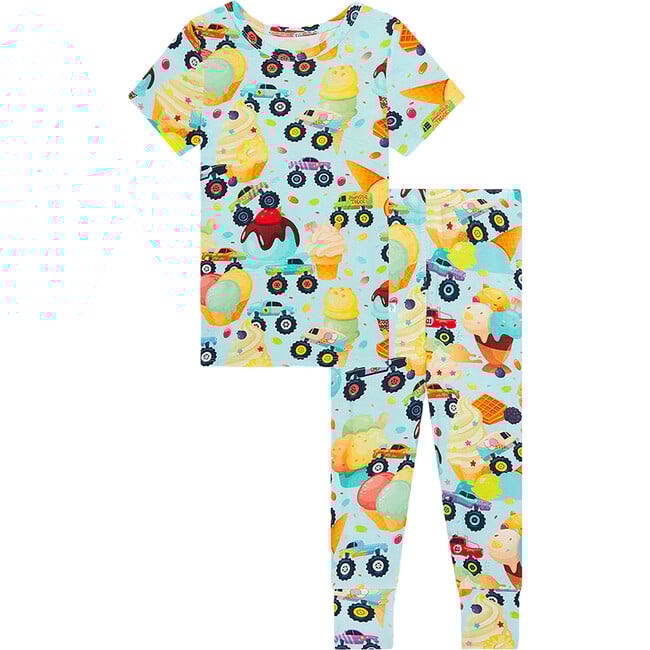 Monster Trucks Short Sleeve Basic Pajama