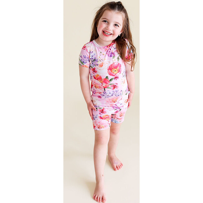 Brisa  Basic Short Sleeve & Short Length Pajama - Pajamas - 2