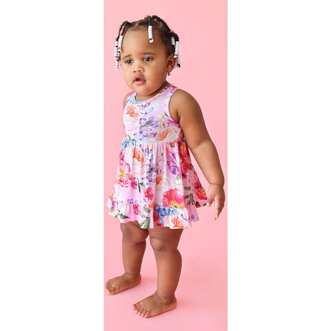Brisa  Racerback Twirl Bodysuit Dress - Dresses - 2