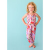 Brisa  Smocked Spaghetti Jumpsuit with Snaps - Rompers - 3