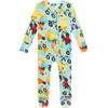Monster Trucks  Footie Zippered One Piece - Pajamas - 1 - thumbnail