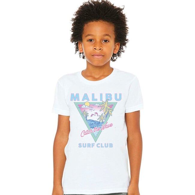 Malibu Tee, White - T-Shirts - 3