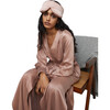 Washable Silk Weighted Sleep Mask, Otium Tan - Eye Masks - 1 - thumbnail