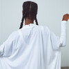 Women's Organic Pima Long Cardigan, Sincere White - Cardigans - 3