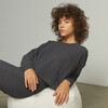 Women's Restore Thermal Pocket Long Sleeve, Mercurial Grey Heather - Loungewear - 3