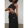 Women's Cozy Cotton Silk Relaxed Pant, Immersed Black - Loungewear - 3
