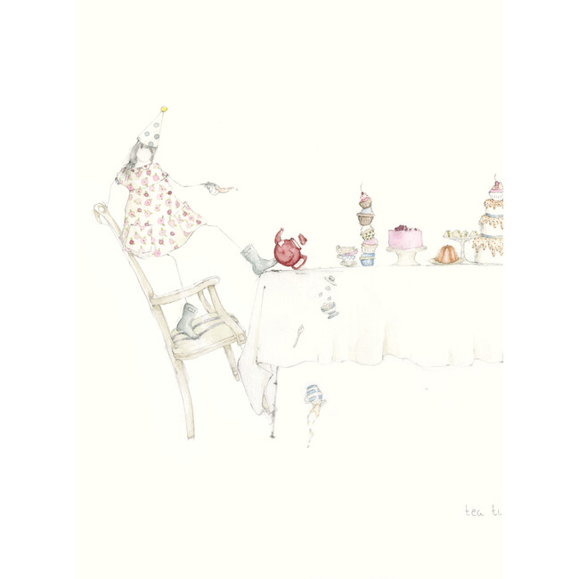 Tea Party, 24" x 18" - Art - 2