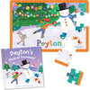 My Magical Snowman Personalized Book and 24 Piece Puzzle Gift Set - Puzzles - 1 - thumbnail