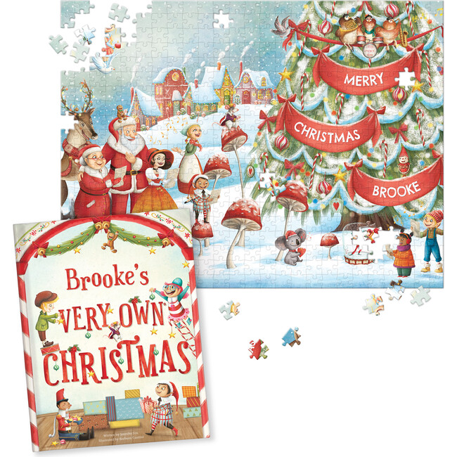 My Very Own Christmas Personalized Book and 500 Piece Puzzle