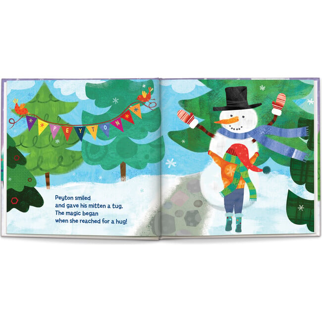 My Magical Snowman Personalized Book and 24 Piece Puzzle Gift Set - Puzzles - 3