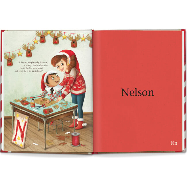 My Very Own Christmas Personalized Book, 24 Piece Puzzle and Card Game Gift Set - Puzzles - 4