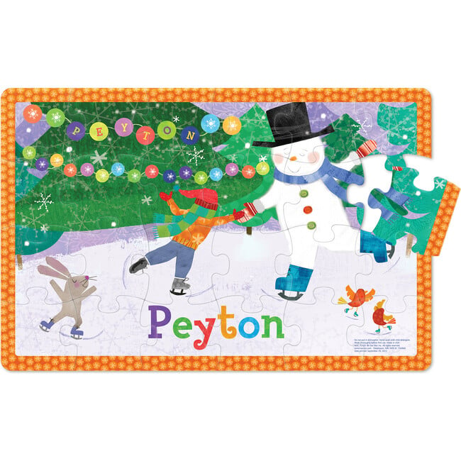 My Magical Snowman Personalized Book and 24 Piece Puzzle Gift Set - Puzzles - 6