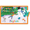 My Magical Snowman Personalized Book and 24 Piece Puzzle Gift Set - Puzzles - 6 - thumbnail