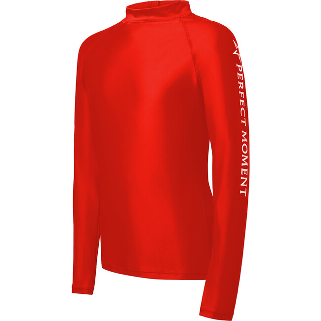PM Long Sleeve Rash Guard, Red